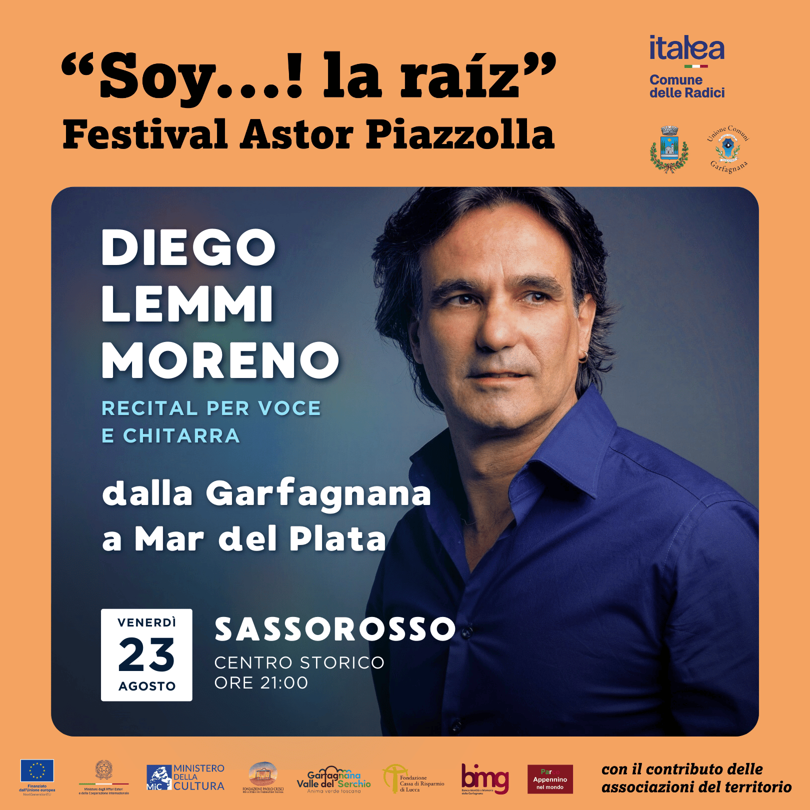 Diego Lemmi Moreno concerto Sassorosso 23/8/2024